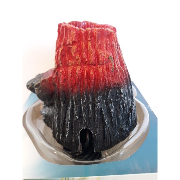 Aquarium Decorations, Air Stone Bubbler Volcano Shape Ornament Kit Set - Picture 11 of 15